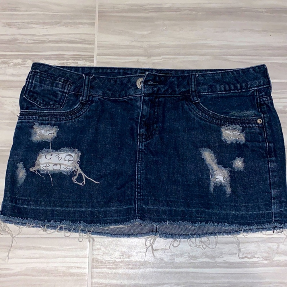 GUESS DENIM MINI SKIRT